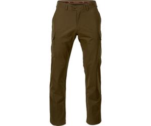 Harkila Retrieve trousers Warm olive Double press button closure, Easy entry t