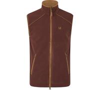 Harkila Sandhem 200 waistcoat Burgundy