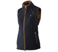 Harkila Sandhem lady fleece waistcoat Dark navy melange