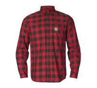 Harkila Scandinavian Long Sleeve Mens Shirt / Brushed cotton check shirts