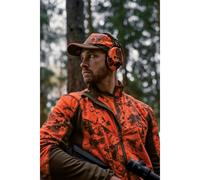 Harkila Wildboar Pro camo fleece jacket AXIS MSP Wildboar orange/Shadow brownOr