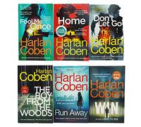Harlan Coben The Stranger Series 6 Books Collection Set (Home, Fool Me Once, Don't Let Go, Run Away, Win, The Boy from the Woods)