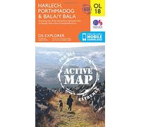 Harlech, Porthmadog & Bala / Y Bala: OL 18 (OS Explorer Map)