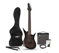 Harlem 7 Electric Guitar + 15W Amp Pack, Trans Black