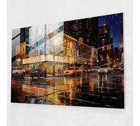 Harlem Apollo Glass Print - Harlem, Glass Art, Home Decoration, Wall Decoration, 28" x 20"