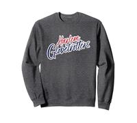 Harlem Globetrotters Basketball Script Logo USA Sweatshirt