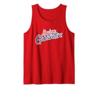 Harlem Globetrotters Basketball Script Logo USA Tank Top