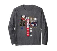 Harlem Globetrotters Logo Trickshot Masters Basketball Fan Long Sleeve T-Shirt