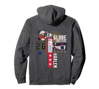 Harlem Globetrotters Logo Trickshot Masters Basketball Fan Pullover Hoodie