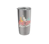 Harlem New York Tee Skyline Empire Liberty Graffiti Stainless Steel Insulated Tumbler