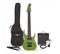 Harlem S 8-String Electric Guitar + 15W Amp Pack Slime Green