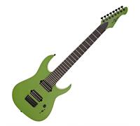 Harlem S 8-String Electric Guitar by Gear4music Slime Green