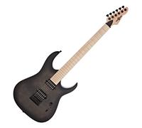 Harlem S Electric Guitar by Gear4music, Trans Black