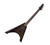Harlem V Electric Guitar by Gear4music Black