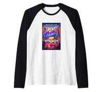 Harlem Vibes, Cool New York Harlem Street Music Free Style Raglan Baseball Tee