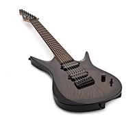Harlem VII Electic Guitar w/Complete Pack of Accessories, Trans Black