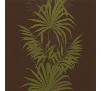 Harlequin Amazilia Citrus Olive Tropical Palm Leaf Wallpaper 75379