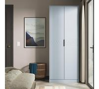 Harlequin Double Wardrobe in Denim Blue - Ready Assembled - Lewis's Home | TJ Hughes