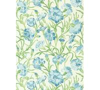 Harlequin Fleur De Joie French Blue Wide Width Wallpaper