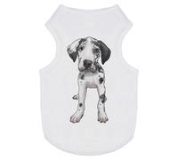 'Harlequin Great Dane Puppy' Pet Dog/Cat T-Shirt (PT00127160)