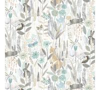 Harlequin Kids Hide N Seek Linen Brown Wallpaper