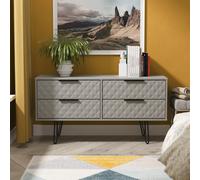 Harlequin Large Chest of Drawers Grey 4 Drawers 115cm