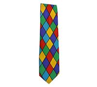 Harlequin Multicoloured Tie by The Tie Studio