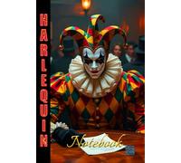 HARLEQUIN NOTEBOOK - 'The Contract' - Paperback Gloss Cover Edition: A colourful collection of notebooks/journals with bright stimulating 'Harlequin ... 120 lined pages on cream coloured paper.