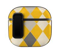 Harlequin Vintage Or Argyle Cute Case PC Earbud Cases Protective Cover Compatible for AirPods 4