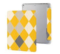 Harlequin Vintage Or Argyle Cute Protective Case Compatible for IPAD Pro (10.5in) /IPAD Air3(10.5in) Trifold Tablet Cover Non-Slip Cases
