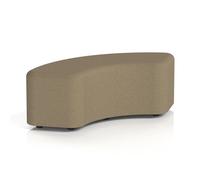 Harlestone 90 Degree Stool In Main Line Flax Fabric - Bank Body And Top