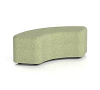 Harlestone 90 Degree Stool In Rivet Fabric - Burnish Body And Top