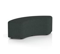Harlestone 90 Degree Stool In Rivet Fabric - Charcoal Body And Top