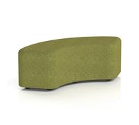 Harlestone 90 Degree Stool In Rivet Fabric - Olive Body And Top