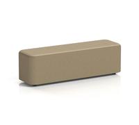 Harlestone Large Rectangular Stool In Main Line Flax Fabric - Bank Body Upminster Top