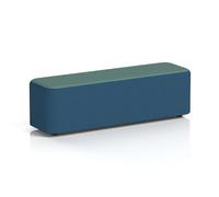 Harlestone Large Rectangular Stool In Sumi Fabric - Uto Body Handa Top