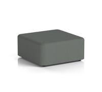 Harlestone Large Square Stool In Sumi Fabric - Kobe Body and Top