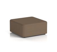 Harlestone Large Square Stool In Sumi Fabric - Osaka Body and Top