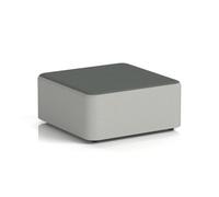 Harlestone Large Square Stool In Sumi Fabric - Tokyo Body Kobe Top