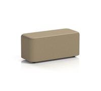 Harlestone Small Rectangular Stool In Main Line Flax Fabric - Bank Body Upminster Top