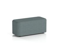 Harlestone Small Rectangular Stool In Main Line Flax Fabric - Westminster Body And Top