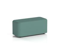 Harlestone Small Rectangular Stool In Sumi Fabric - Handa Body And Top