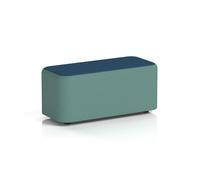 Harlestone Small Rectangular Stool In Sumi Fabric - Handa Body Uto Top