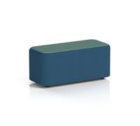 Harlestone Small Rectangular Stool In Sumi Fabric - Uto Body Handa Top