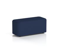 Harlestone Small Rectangular Stool In Synergy Fabric - Alike Body And Top
