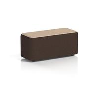 Harlestone Small Rectangular Stool In Synergy Fabric - Wed Body Affix Top