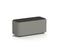 Harlestone Small Rectangular Stool In Yoredale Fabric - Hardraw Body Leyburn Top