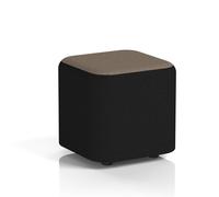 Harlestone Small Square Stool In X2 Fabric - Diameter Body Theory Top