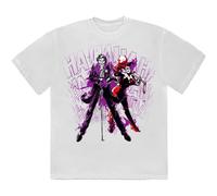Harley And Joker Haha T Shirt DC Comics White L