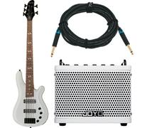 Harley Benton B-550 White Progressive w/Joyo